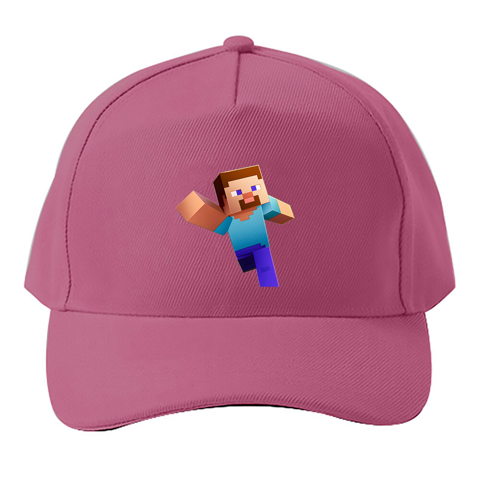 （画像用） マインクラフト ブロックの世界 Minecraft MC Block world ベースボールキャップ 綿100％ 男女兼用 帽子 スポーツ